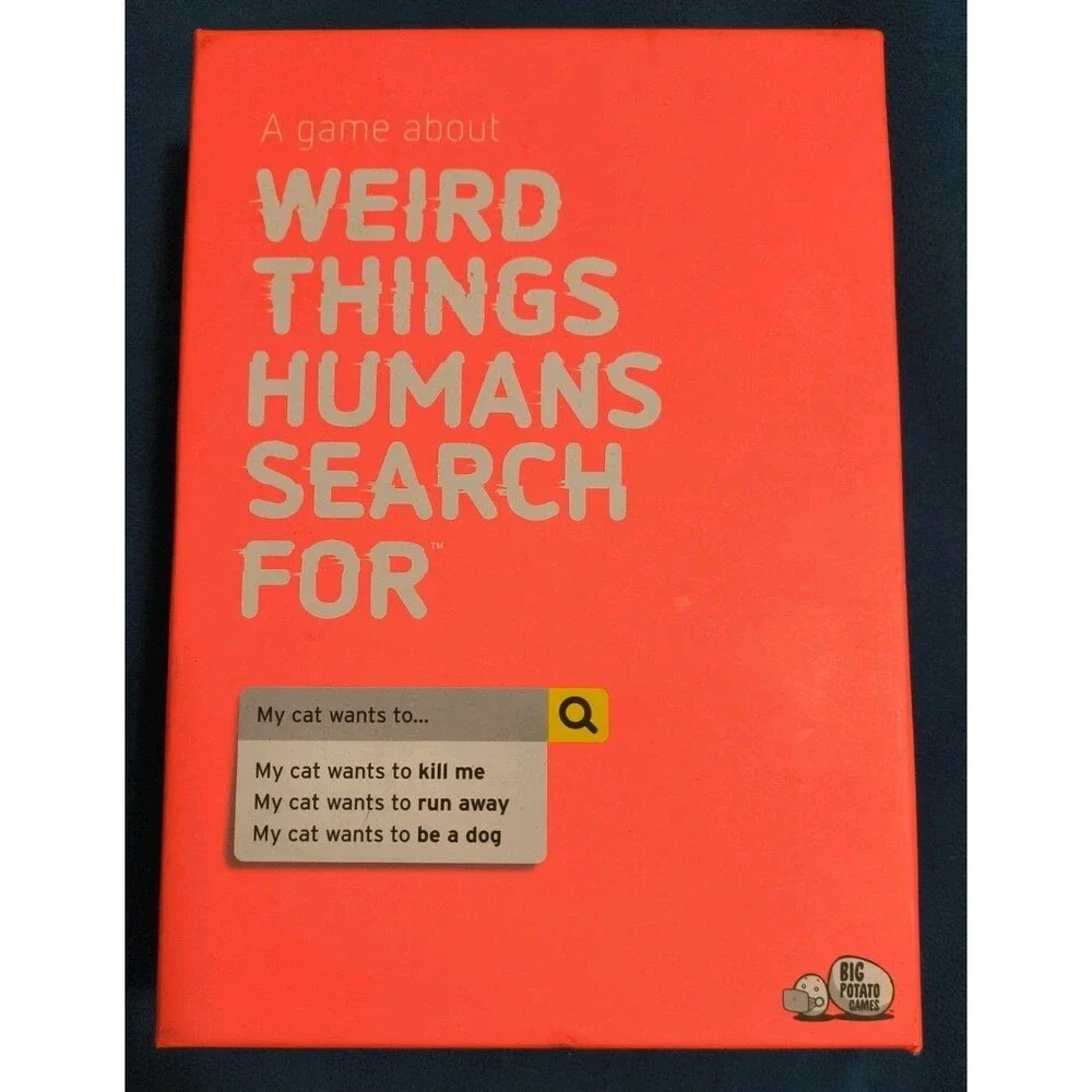 2018 Weird Things Humans Search For Game Big Potato Games 100% Complete